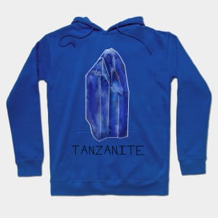 Tanzanite Crystal December Birthstone Hoodie